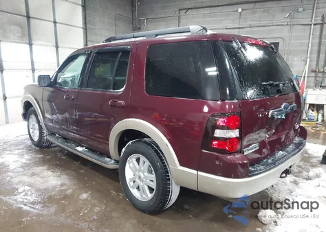 2008 Ford Explorer Eddie Bauer from USA, damaged, VIN 1FMEU74E88UB33257